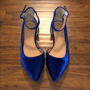 Size 8 Blue Suede Shoes